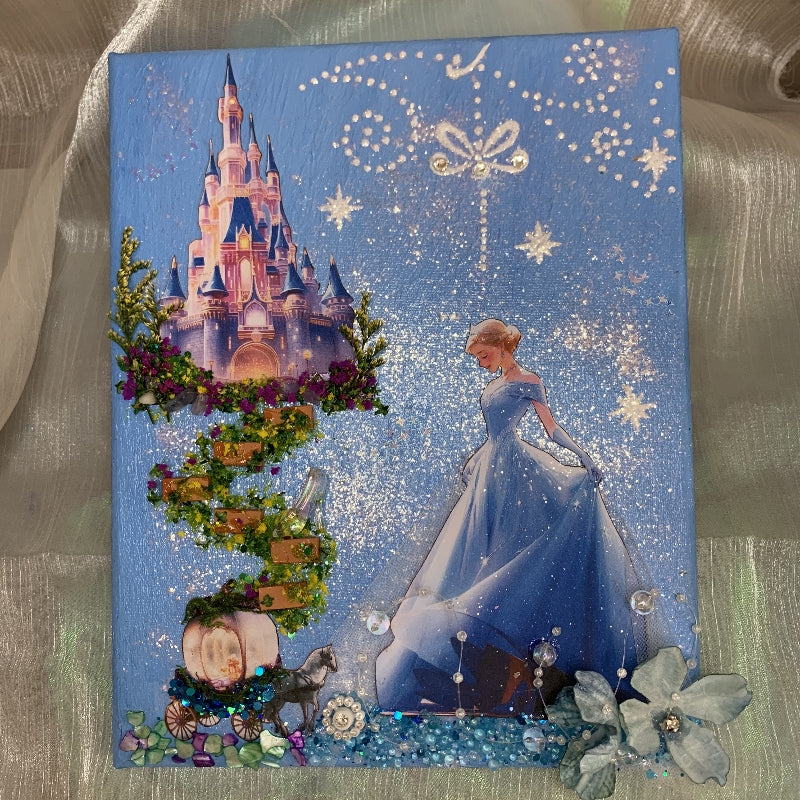 【works】Cinderella canvas 20*25cm