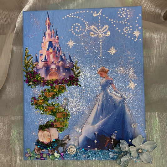 【works】Cinderella canvas 20*25cm