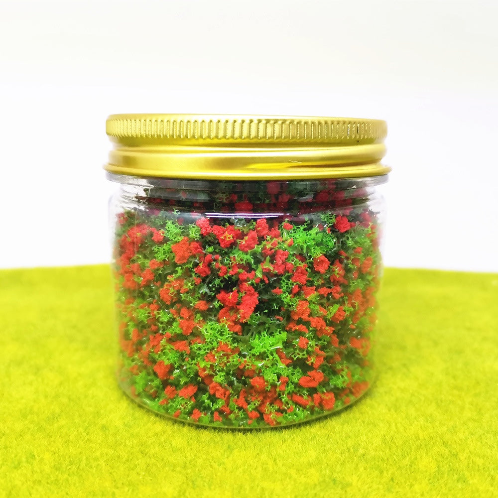 【flower mixture】5g mixed mini flower plastic tree powder