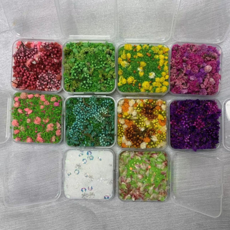 【flower mixture】1 box of dried flowers mixture for DIY craft