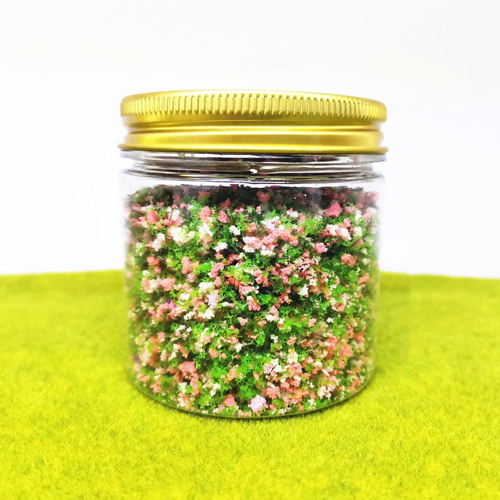 【flower mixture】5g mixed mini flower plastic tree powder