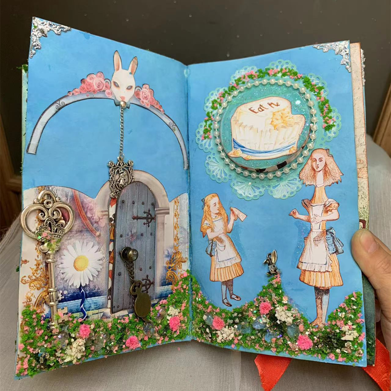 【works】custom Alice in wonderland general journal 20*24cm