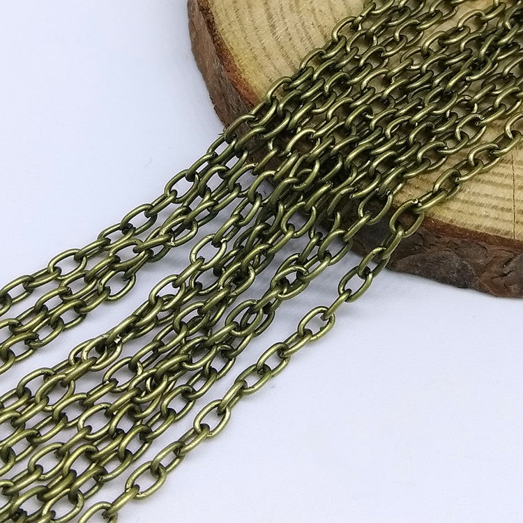 【bronze】2m vintage chains for DIY craft