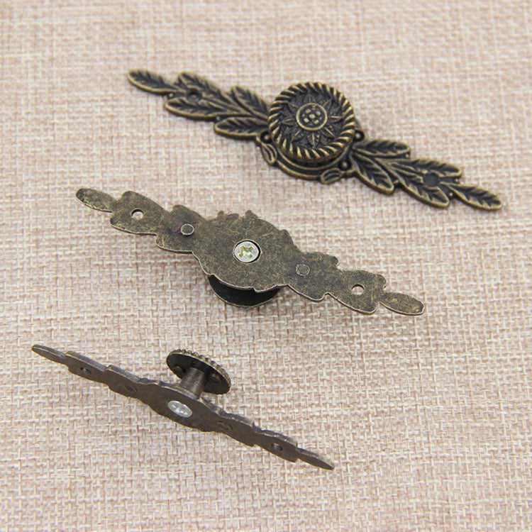 【bronze】vintage door lock/handle/pull ring for DIY craft