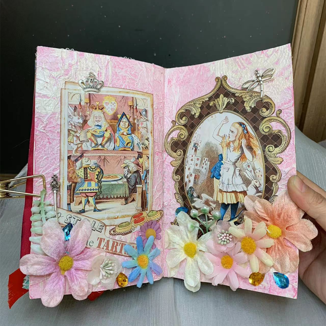 【works】custom Alice in wonderland general journal 20*24cm