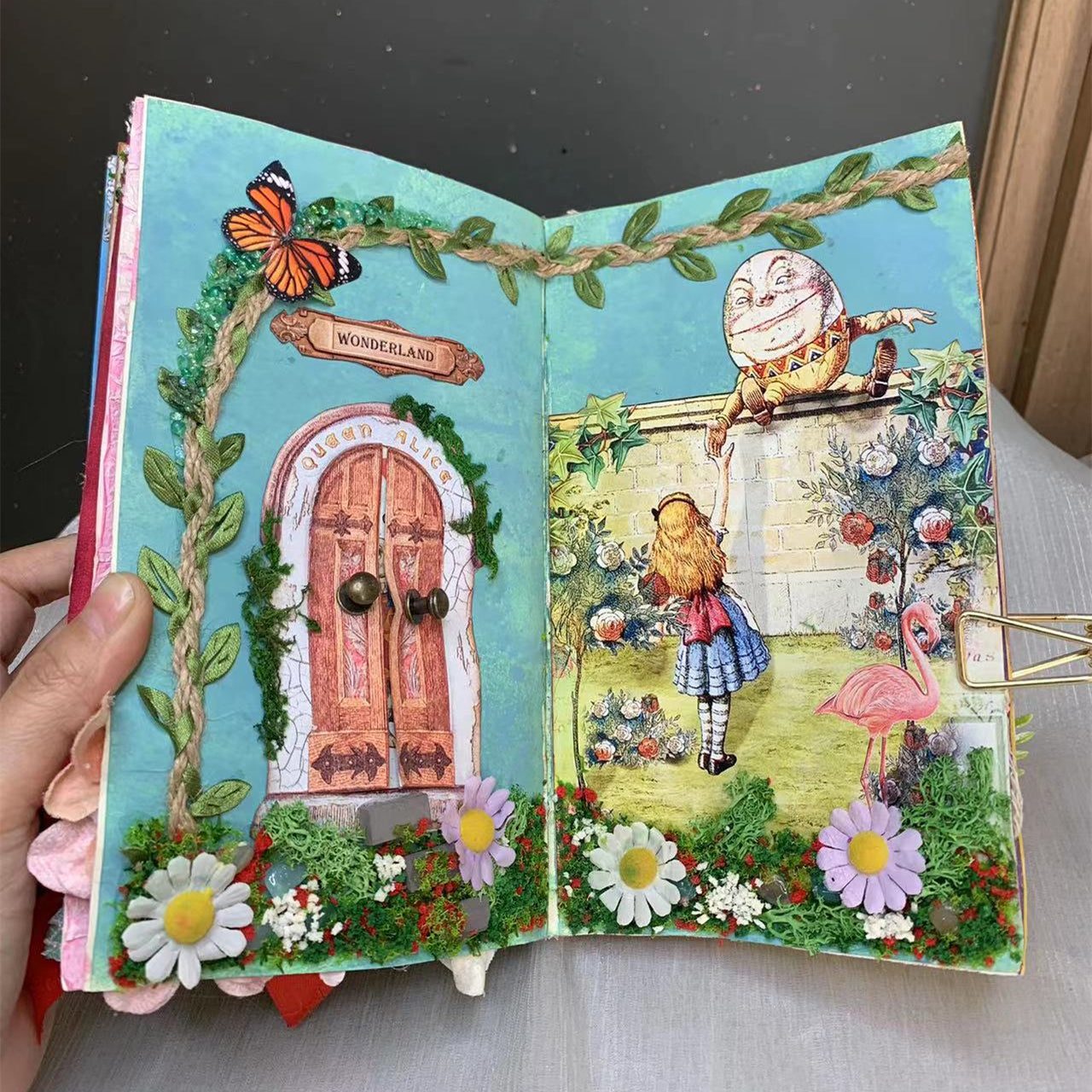 【works】custom Alice in wonderland general journal 20*24cm