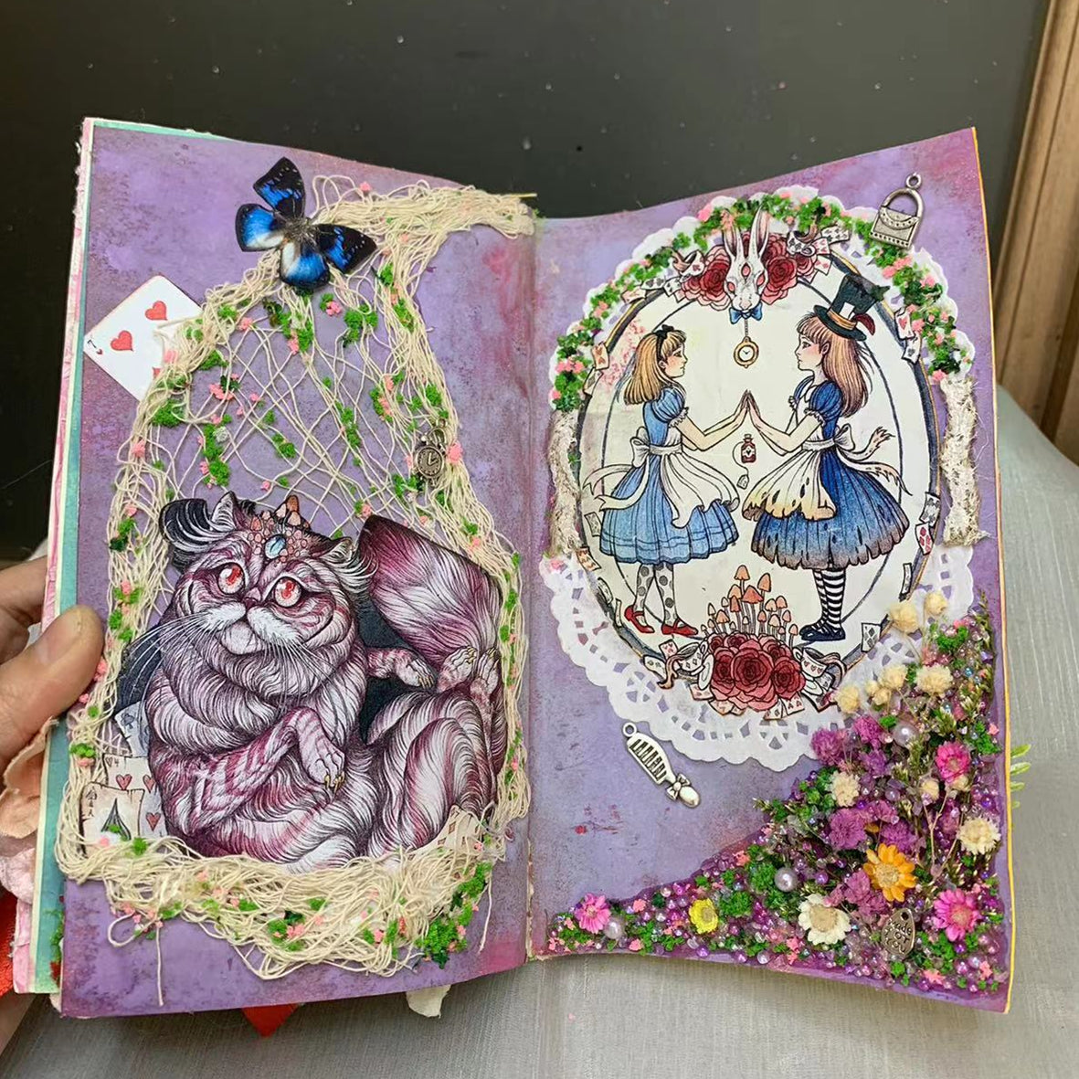 【works】custom Alice in wonderland general journal 20*24cm