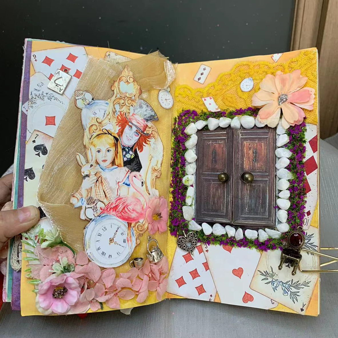 【works】custom Alice in wonderland general journal 20*24cm